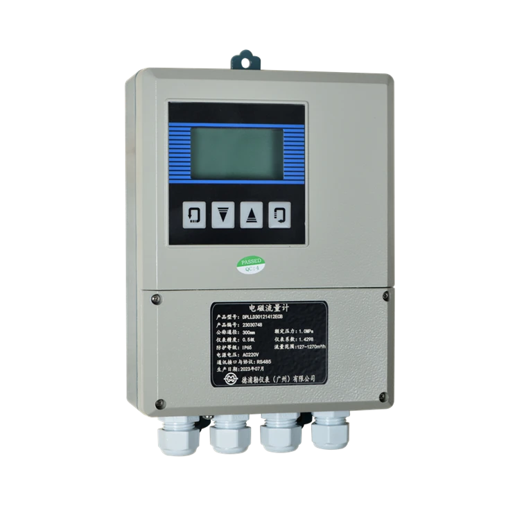 Geteilter elektromagnetischer Durchflussmesser